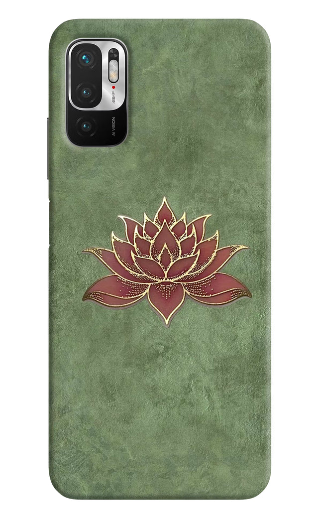 Lotus Grace Redmi Note 10T 5G Hard Case Back Cover by Casekaro