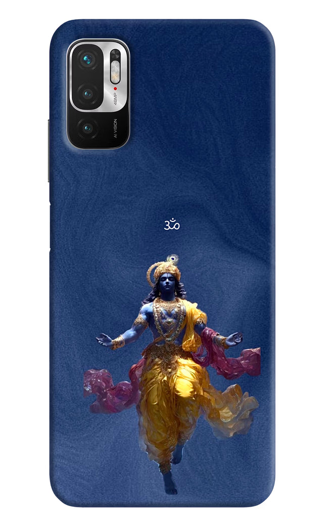Cosmic Krishna Redmi Note 10T 5G Hard Case Back Cover by Casekaro