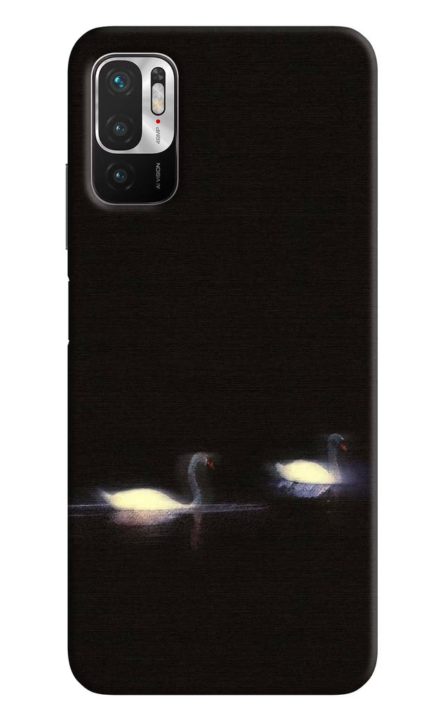 Silent Swans Redmi Note 10T 5G Hard Case Back Cover by Casekaro