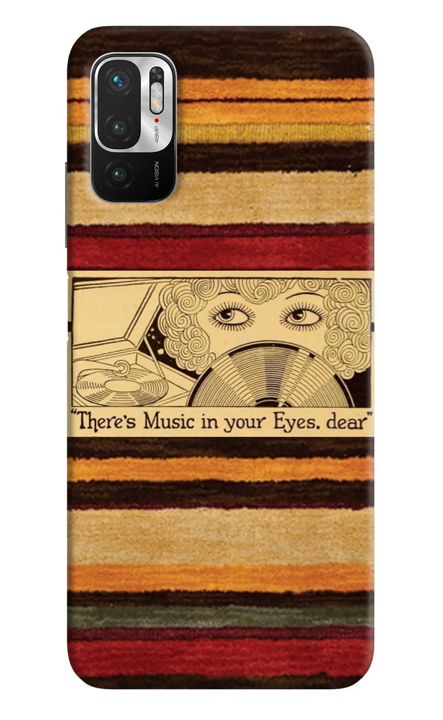 Vinyl Stripes Redmi Note 10T 5G Hard Case Back Cover by Casekaro