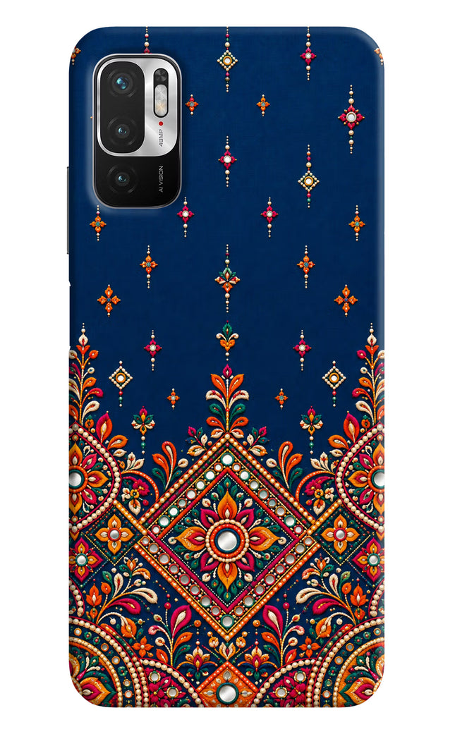 Neel Noor Redmi Note 10T 5G Hard Case Back Cover by Casekaro