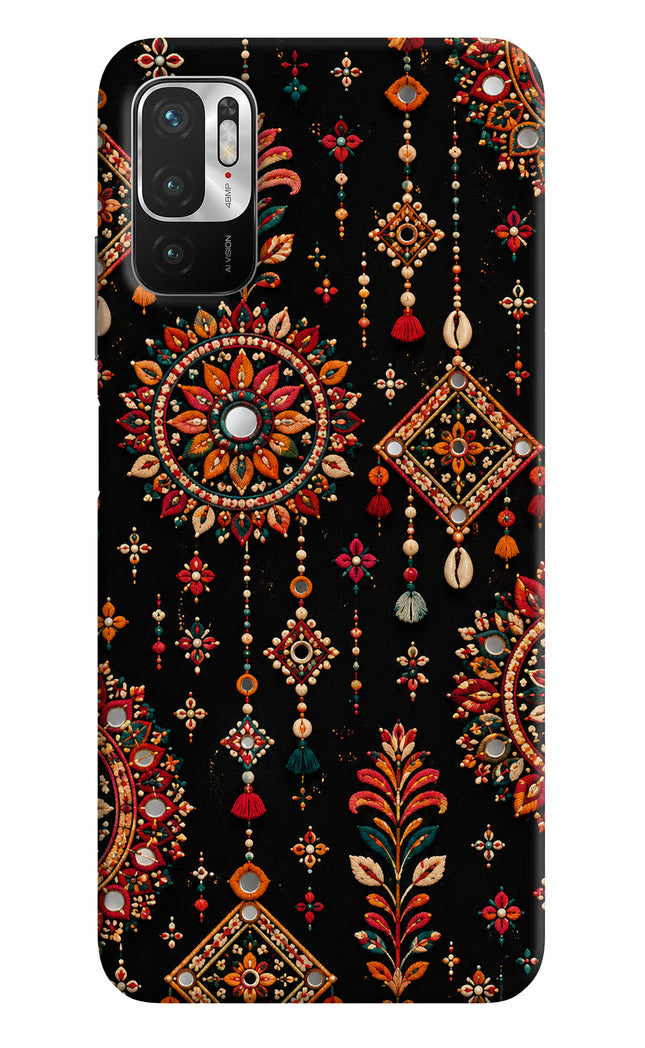 Boho Noir Redmi Note 10T 5G Hard Case Back Cover by Casekaro