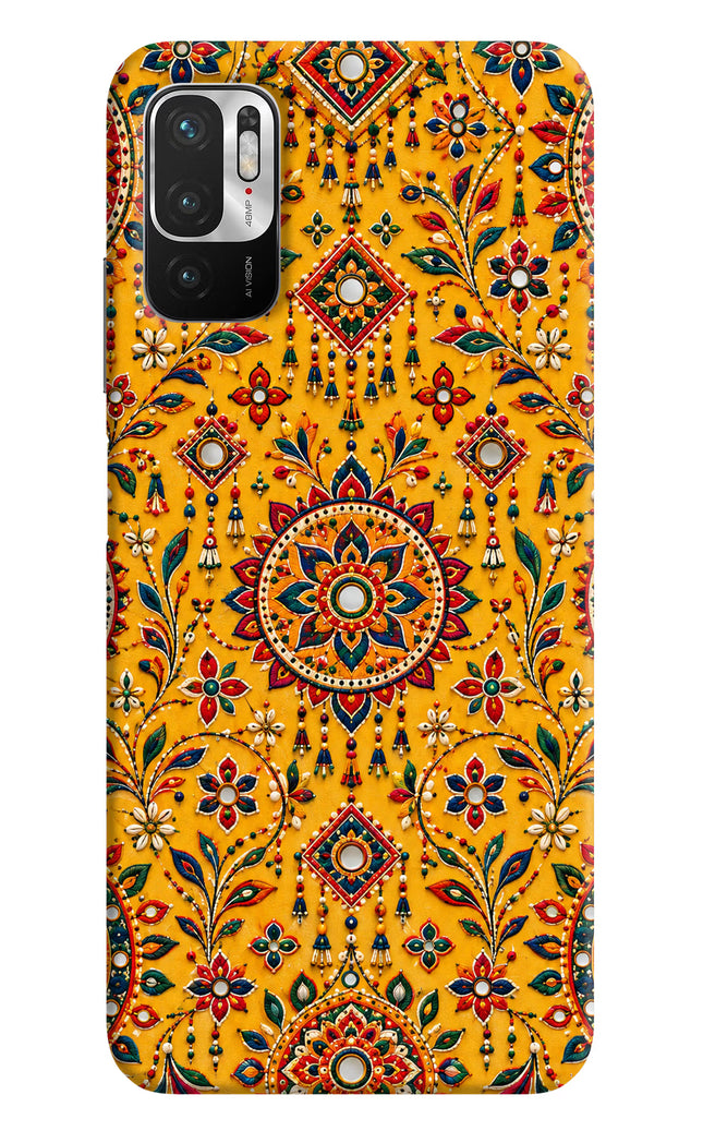 Sunlit Aura Redmi Note 10T 5G Hard Case Back Cover by Casekaro