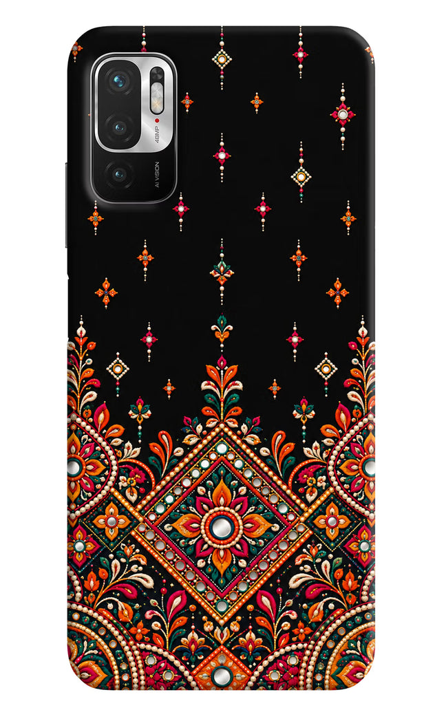 Noir Mehfil Redmi Note 10T 5G Hard Case Back Cover by Casekaro