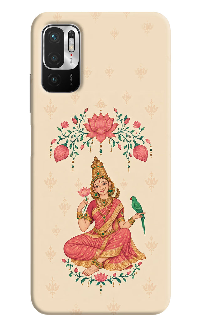 Goddess Lakshmi Redmi Note 10T 5G Hard Case Back Cover by Casekaro