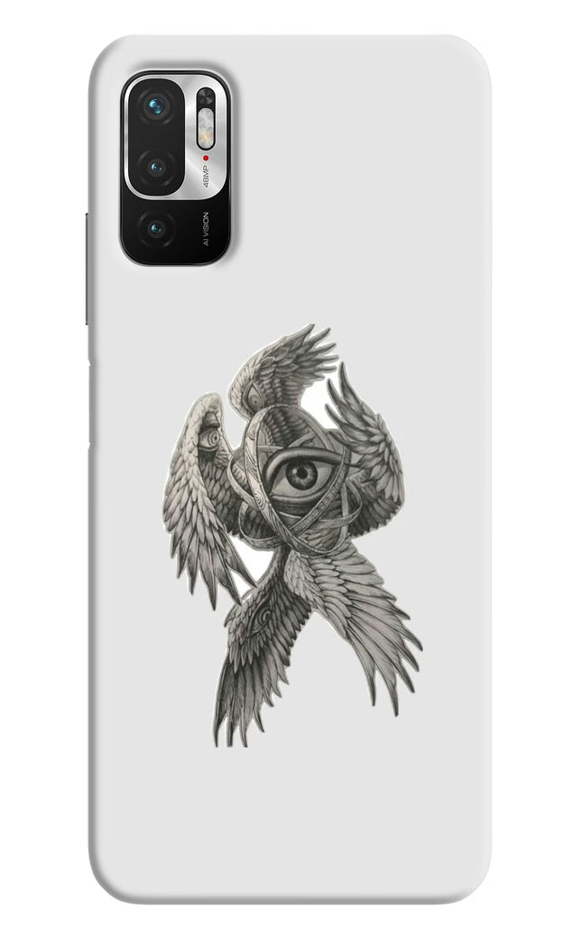Accurate Angel Redmi Note 10T 5G Hard Case Back Cover by Casekaro
