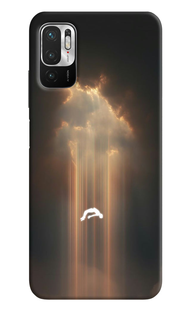 Heavenly Beam Redmi Note 10T 5G Hard Case Back Cover by Casekaro