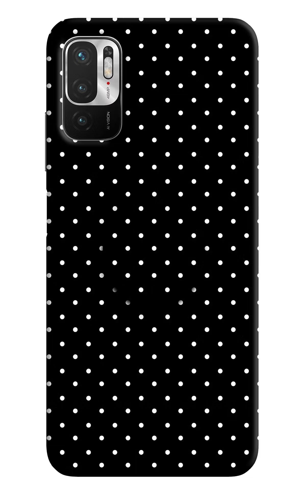 White Dots Redmi Note 10T 5G Pop Case by Casekaro