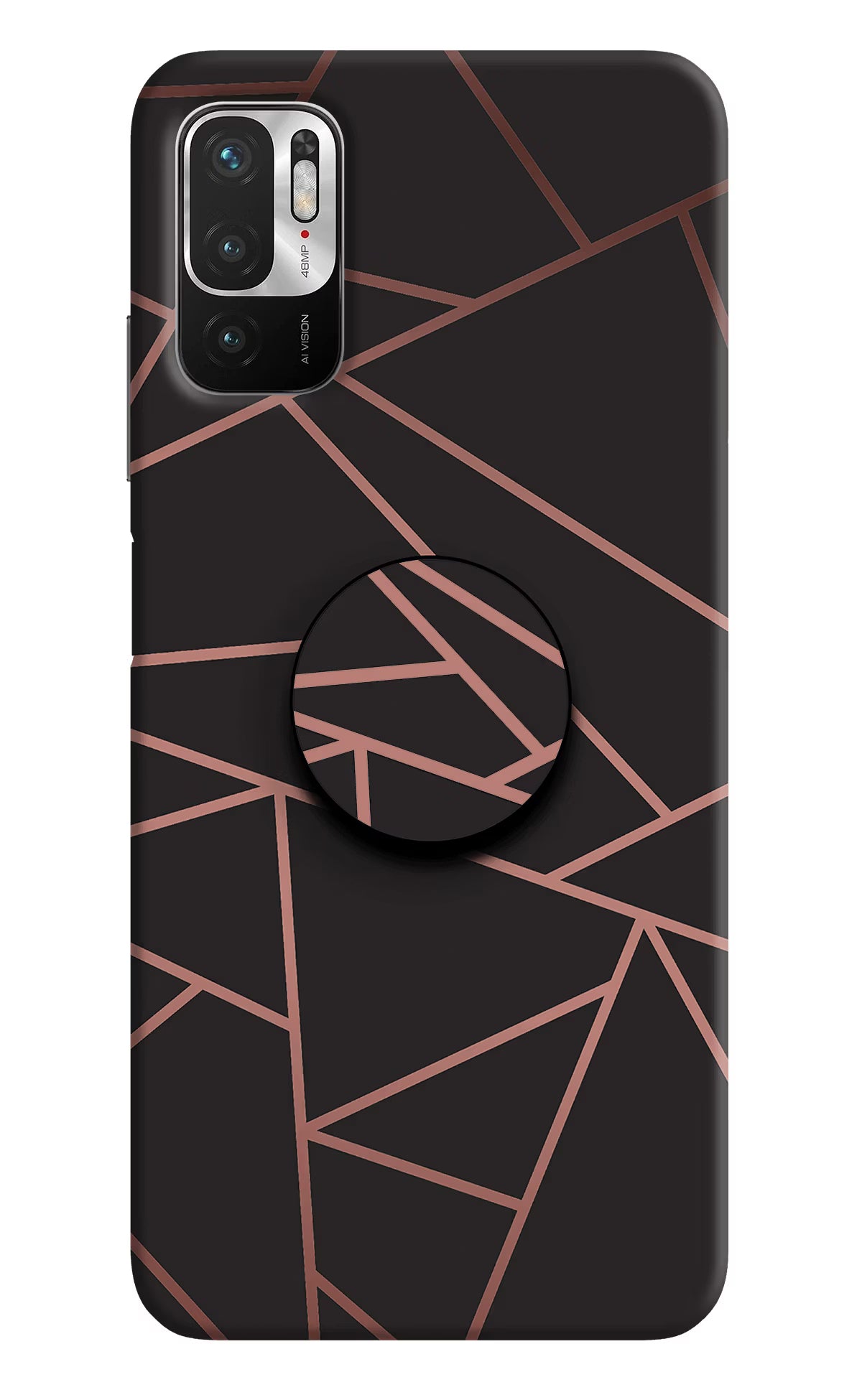 Geometric Pattern Redmi Note 10T 5G Pop Case by Casekaro