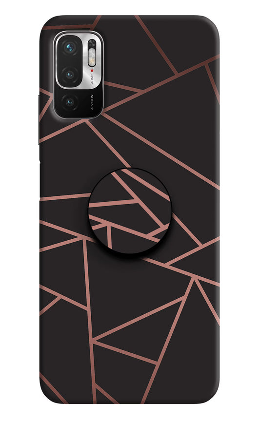 Geometric Pattern Redmi Note 10T 5G Pop Case by Casekaro