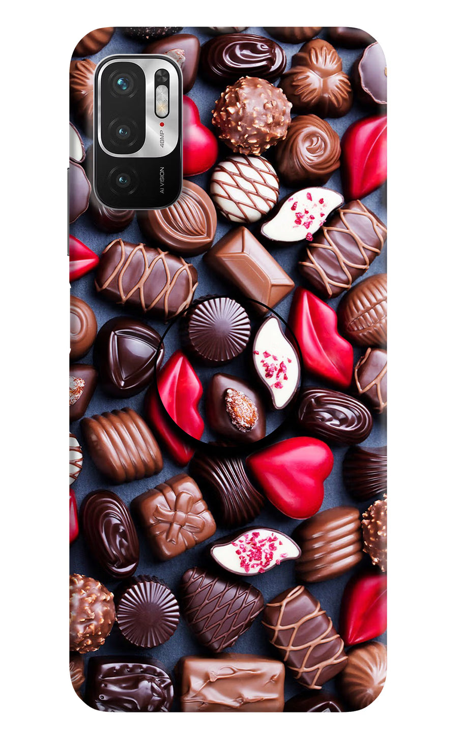 Chocolates Redmi Note 10T 5G Pop Case, Hard case