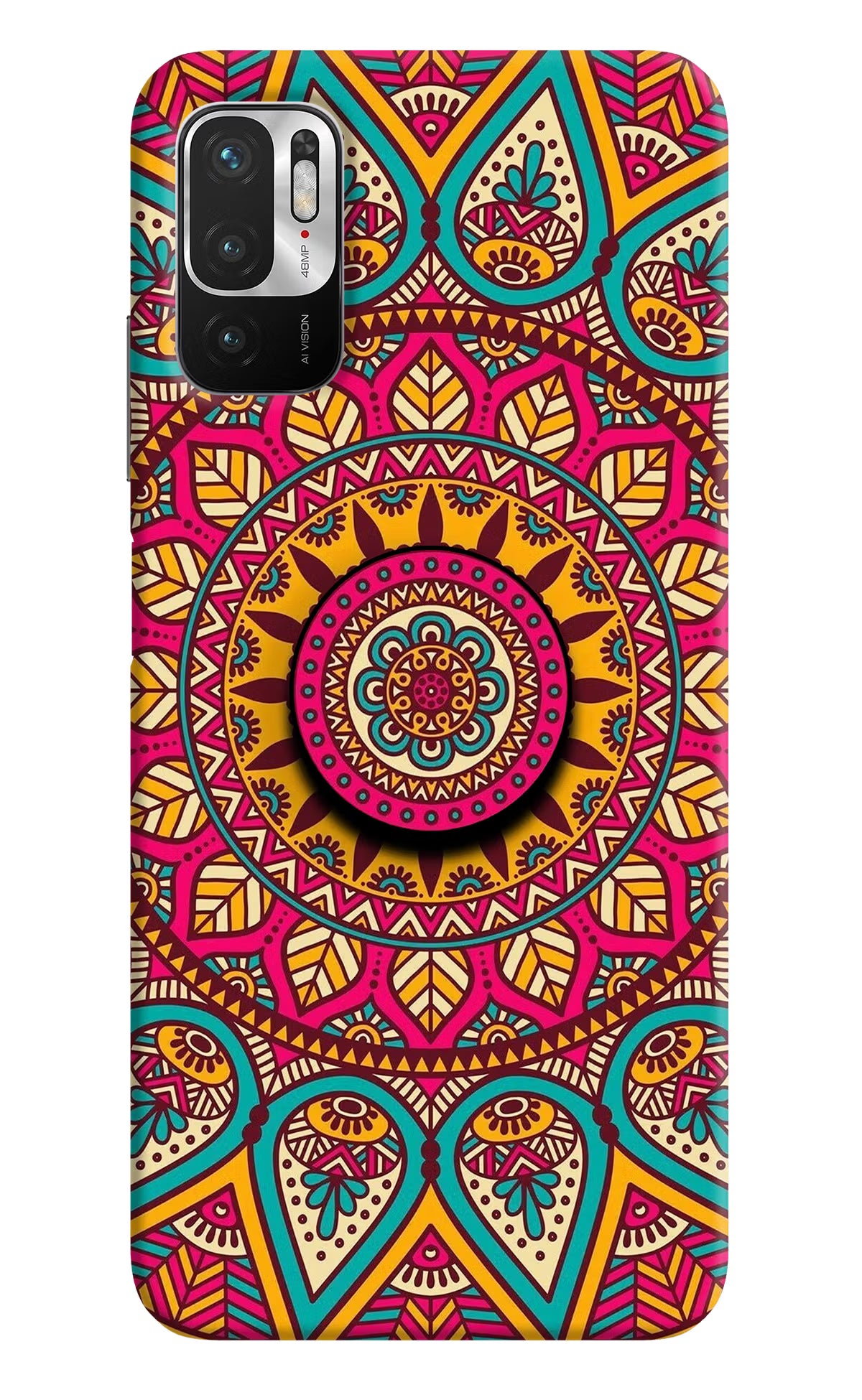 Mandala Redmi Note 10T 5G Pop Case by Casekaro
