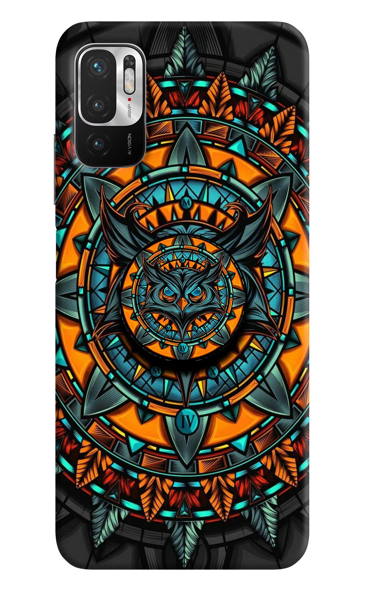 Angry Owl Redmi Note 10T 5G Pop Case by Casekaro