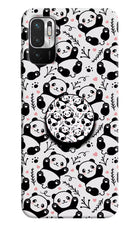 Cute Panda Redmi Note 10T 5G Pop Case by Casekaro
