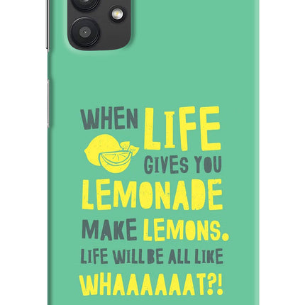 Quote Samsung M32 5G Hard Case Back Cover by Casekaro