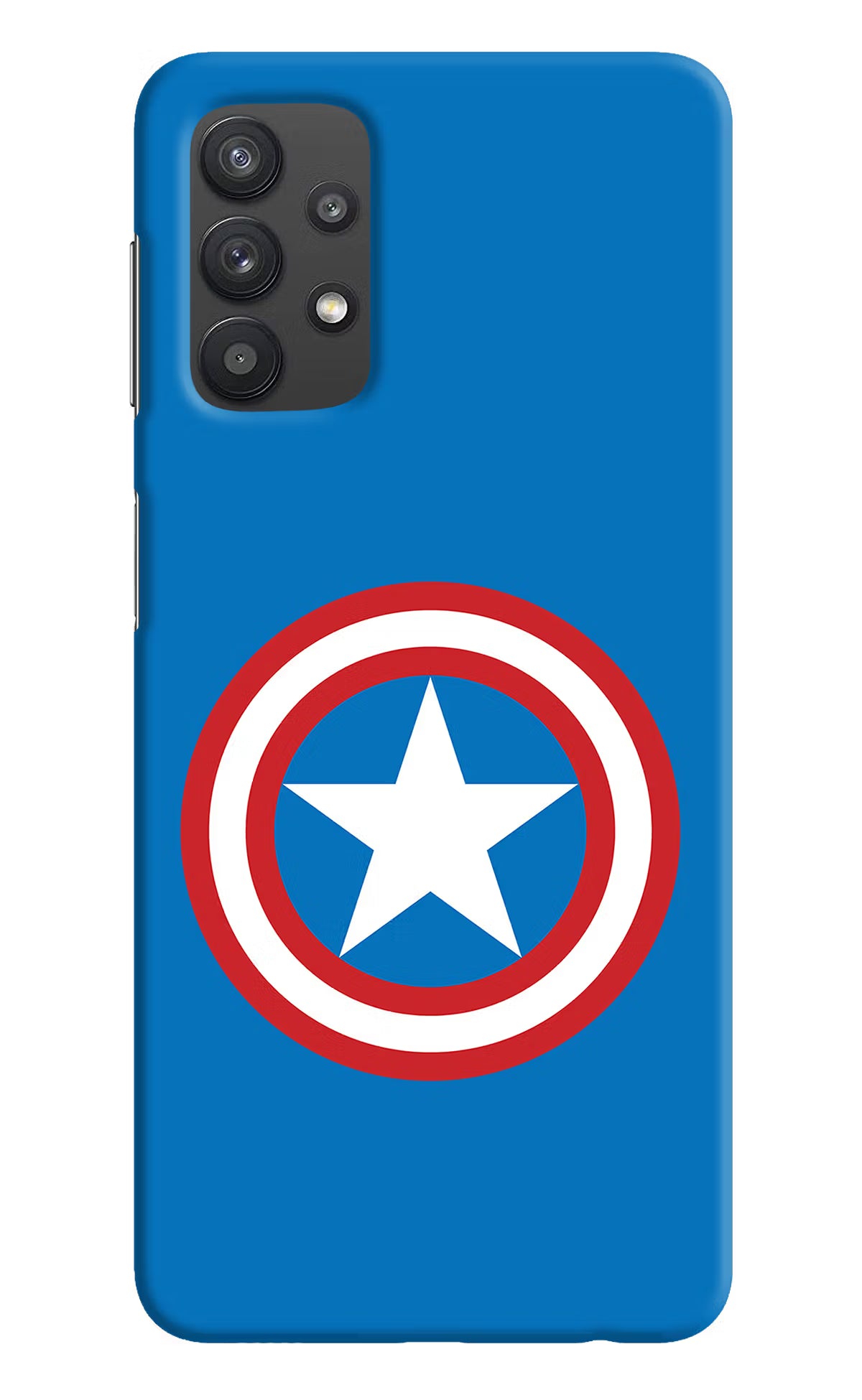 Captain America Logo Samsung M32 5G Hard Case Back Cover by Casekaro