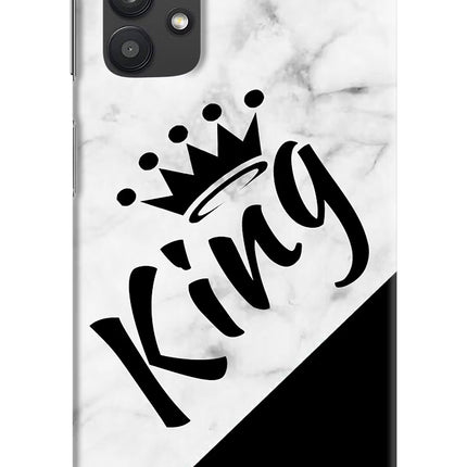 King Samsung M32 5G Hard Case Back Cover by Casekaro