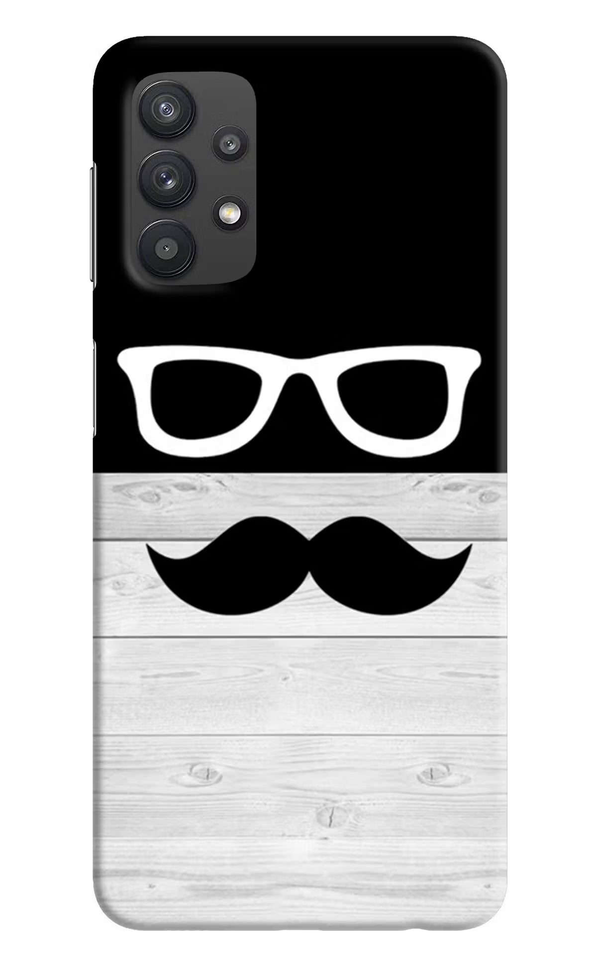Mustache Samsung M32 5G Hard Case Back Cover by Casekaro