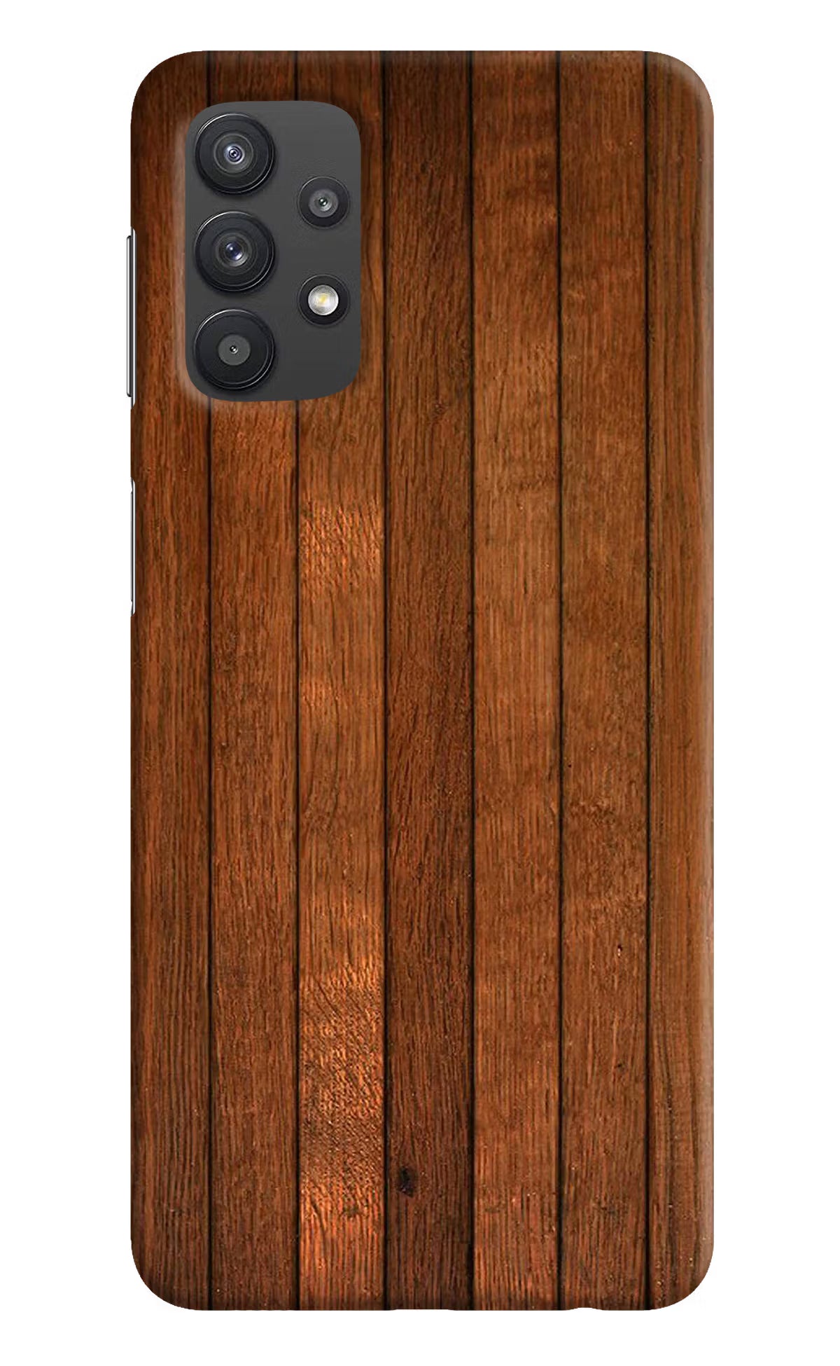 Wooden Artwork Bands Samsung M32 5G Hard Case Back Cover by Casekaro