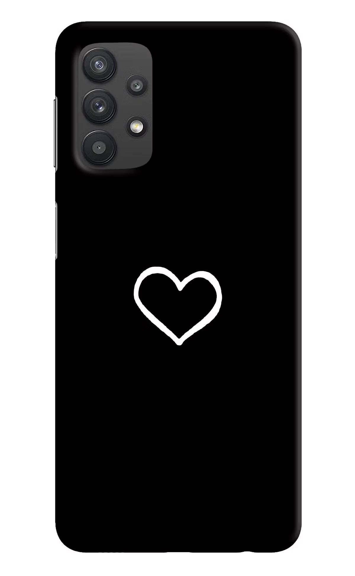 Heart Samsung M32 5G Hard Case Back Cover by Casekaro