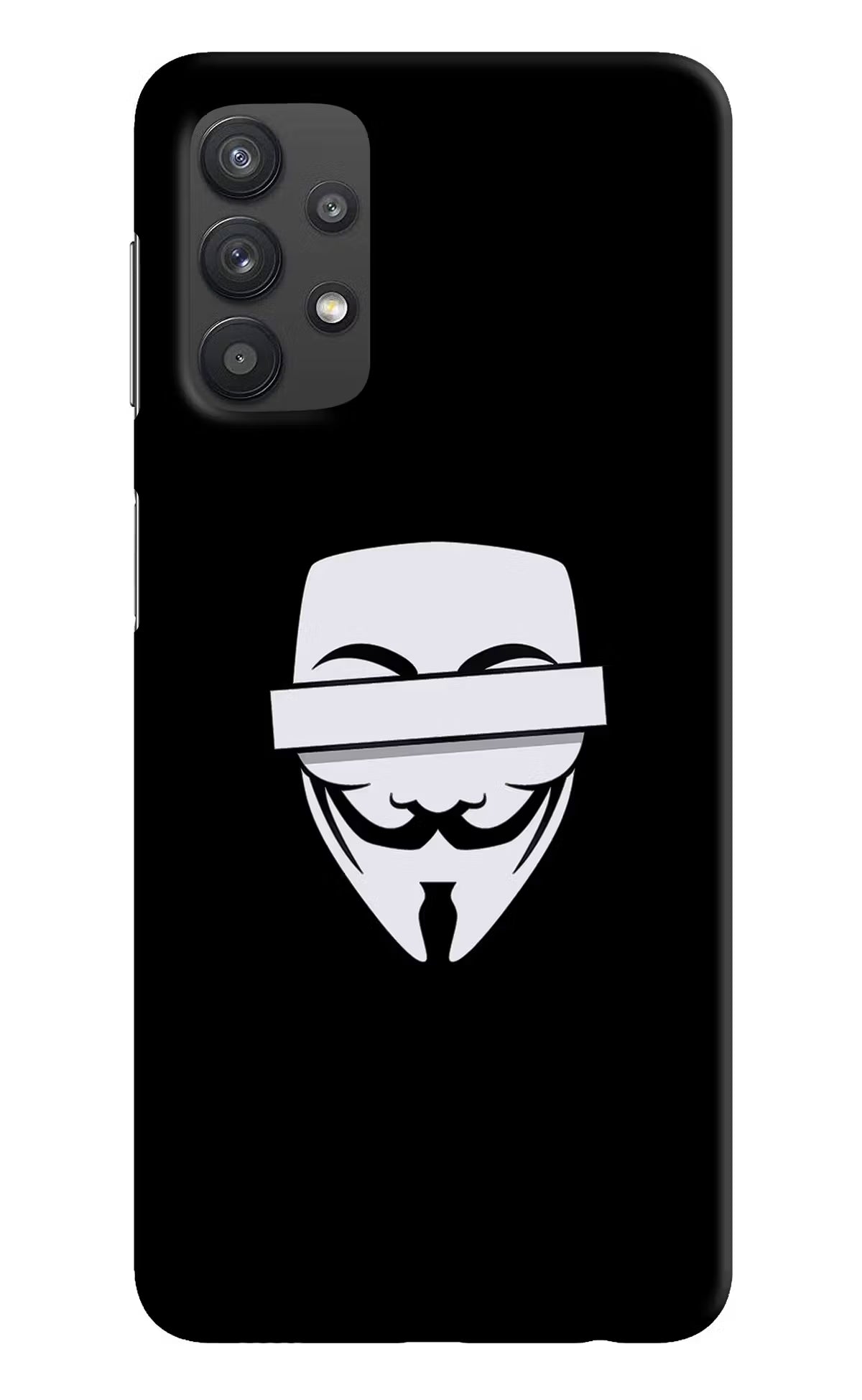 Anonymous Face Samsung M32 5G Hard Case Back Cover by Casekaro