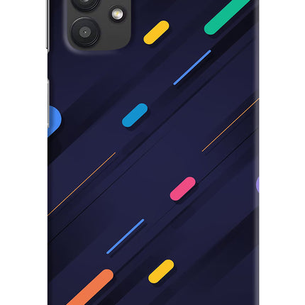 Abstract Design Samsung M32 5G Hard Case Back Cover by Casekaro