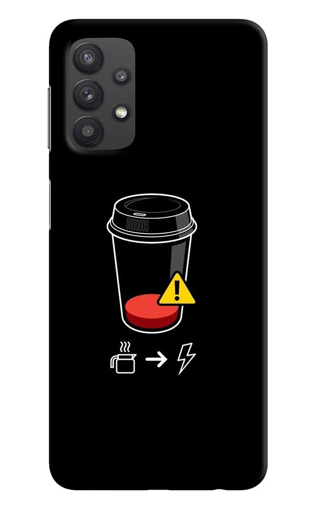 Coffee Samsung M32 5G Hard Case Back Cover by Casekaro