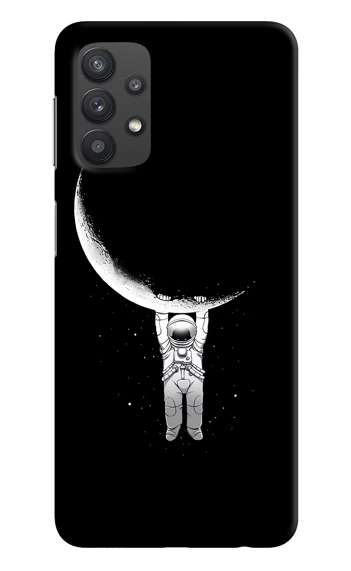 Moon Space Samsung M32 5G Hard Case Back Cover by Casekaro