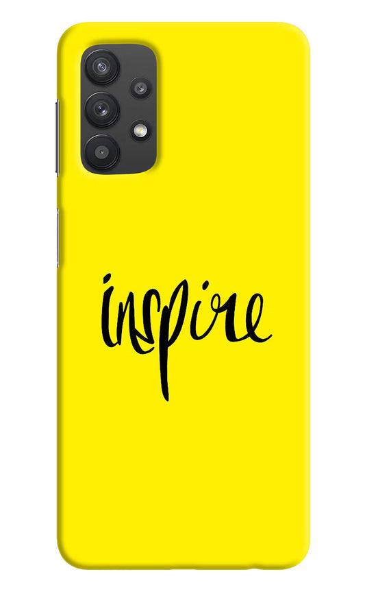 Inspire Samsung M32 5G Hard Case Back Cover by Casekaro
