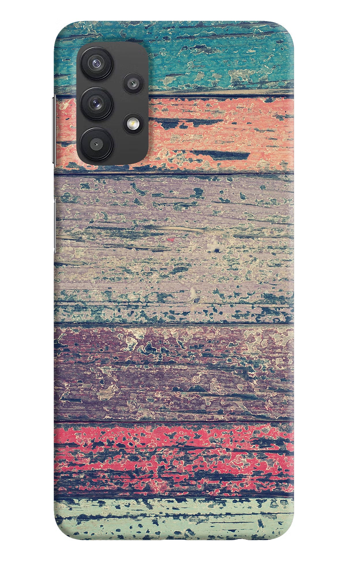 Colourful Wall Samsung M32 5G Hard Case Back Cover by Casekaro