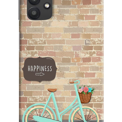 Happiness Artwork Samsung M32 5G Hard Case Back Cover by Casekaro