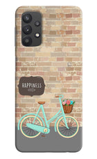 Happiness Artwork Samsung M32 5G Hard Case Back Cover by Casekaro