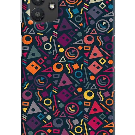 Geometric Abstract Samsung M32 5G Hard Case Back Cover by Casekaro