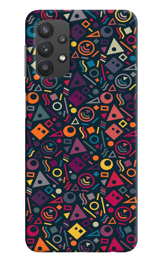 Geometric Abstract Samsung M32 5G Hard Case Back Cover by Casekaro