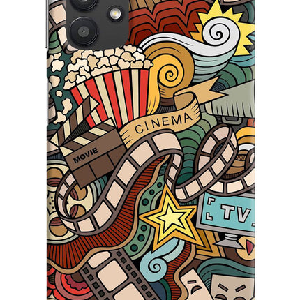 Cinema Abstract Samsung M32 5G Hard Case Back Cover by Casekaro