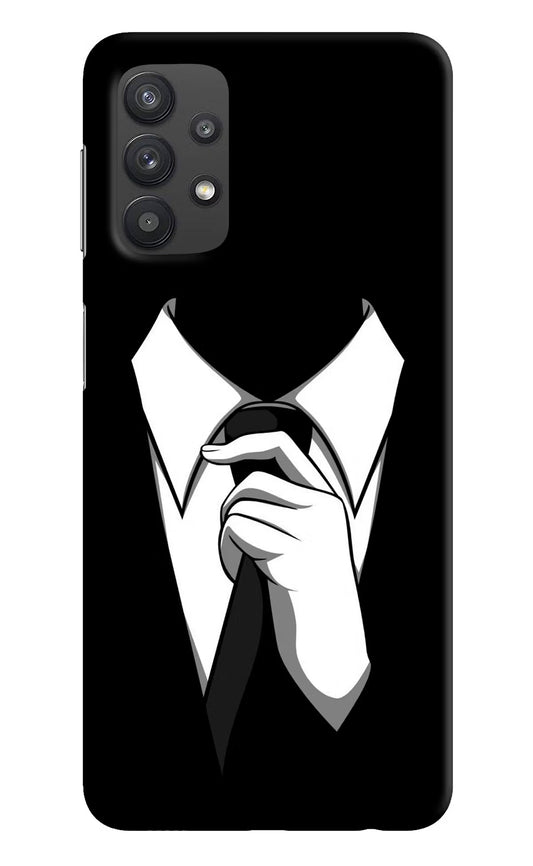 Black Tie Samsung M32 5G Hard Case Back Cover by Casekaro