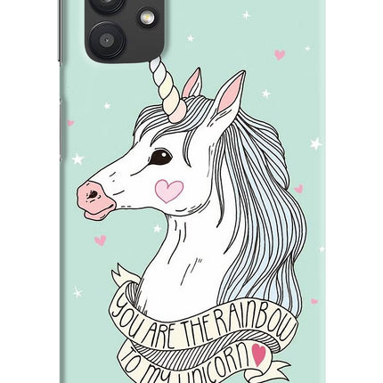 Unicorn Wallpaper Samsung M32 5G Hard Case Back Cover by Casekaro