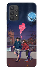 Chilling Couple Samsung M32 5G Hard Case Back Cover by Casekaro