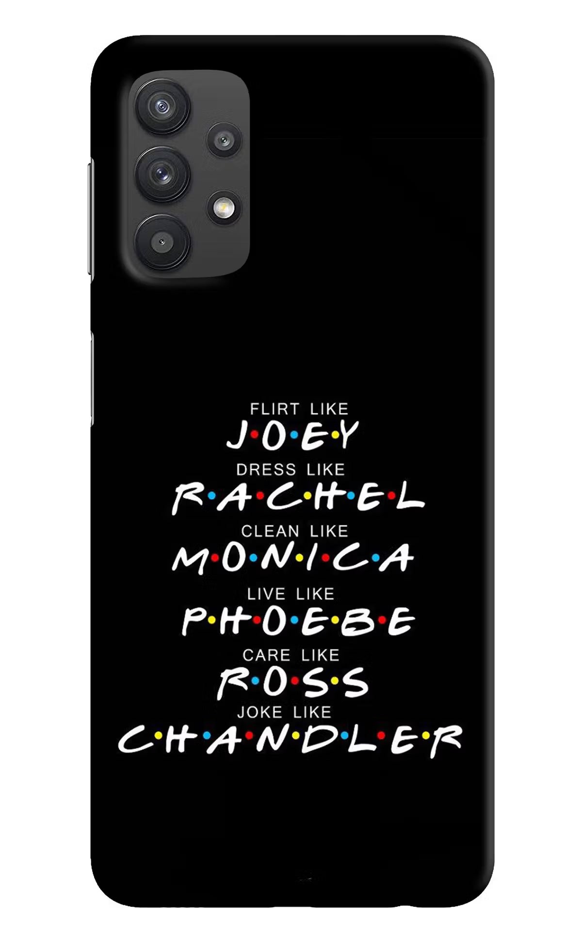 FRIENDS Character Samsung M32 5G Hard Case Back Cover by Casekaro