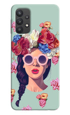 Pretty Girl Samsung M32 5G Hard Case Back Cover by Casekaro