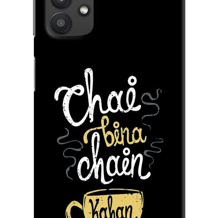 Chai Bina Chain Kaha Re Samsung M32 5G Hard Case Back Cover by Casekaro