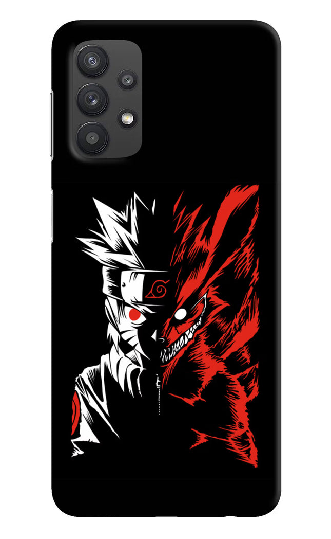 Naruto Two Face Samsung M32 5G Hard Case Back Cover by Casekaro