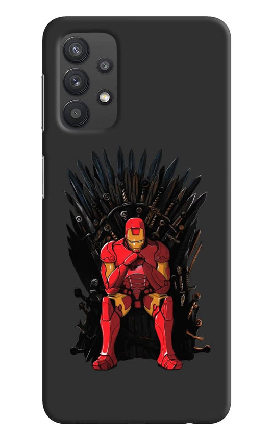 Ironman Throne Samsung M32 5G Hard Case Back Cover by Casekaro