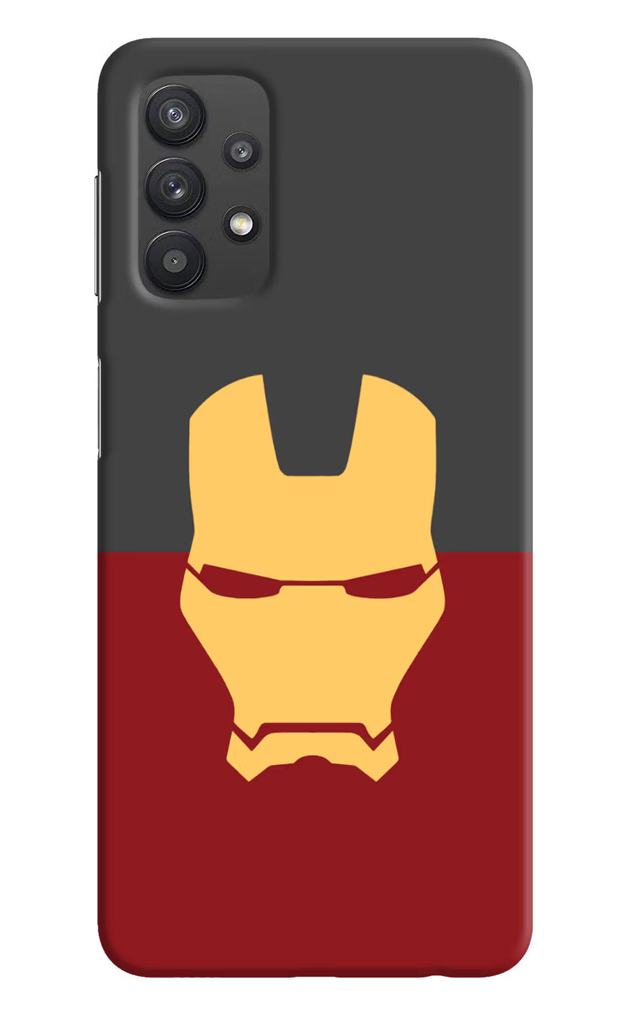 Ironman Samsung M32 5G Back Cover, Hard case