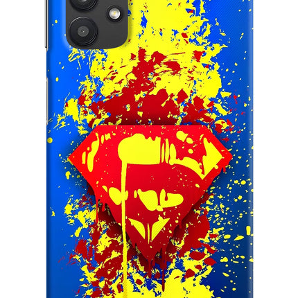 Superman logo Samsung M32 5G Hard Case Back Cover by Casekaro