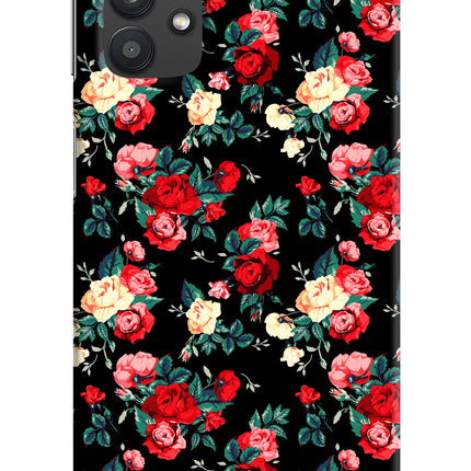 Rose Pattern Samsung M32 5G Hard Case Back Cover by Casekaro