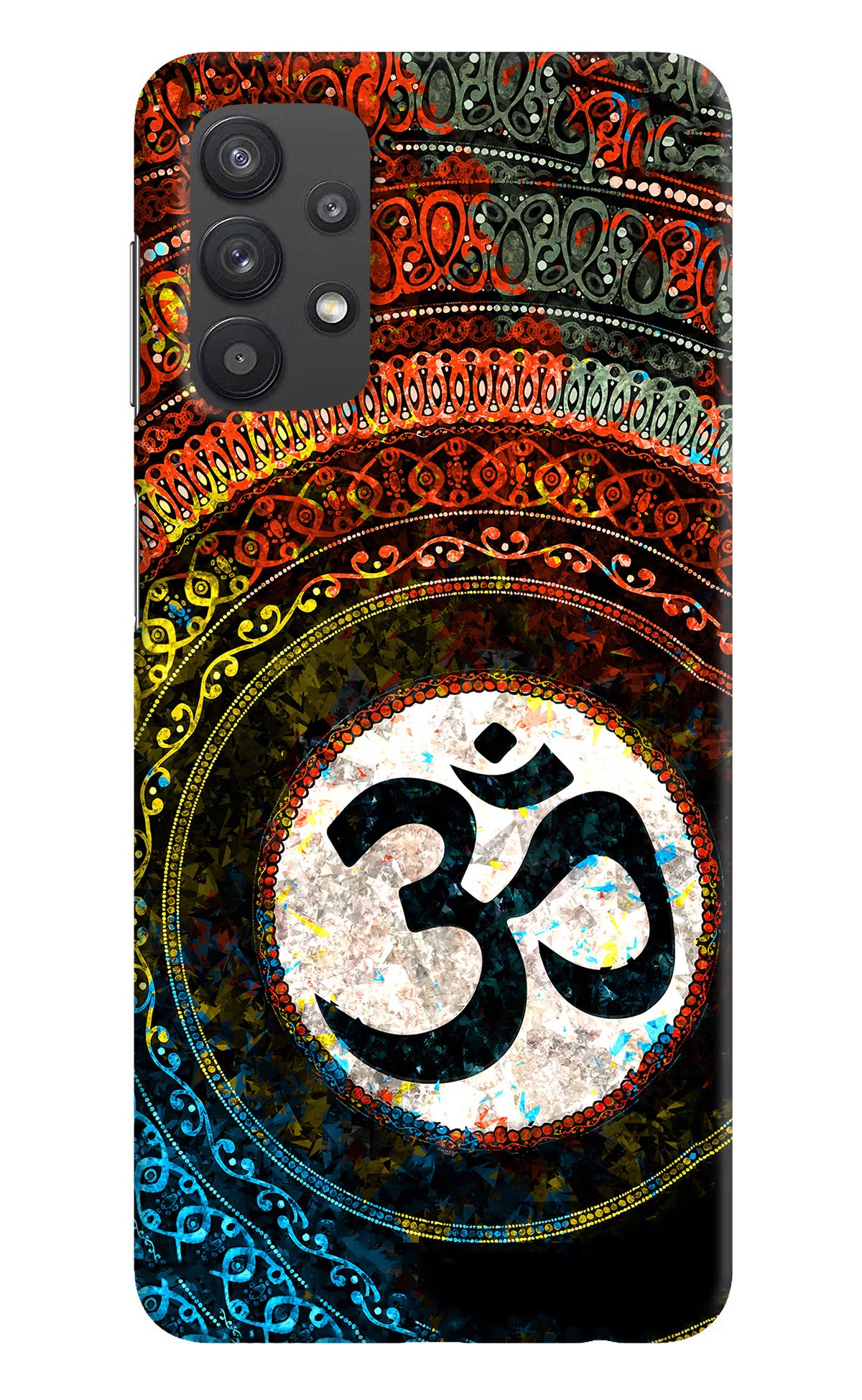 Om Cultural Samsung M32 5G Hard Case Back Cover by Casekaro