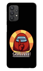 Among Us Shhh! Samsung M32 5G Hard Case Back Cover by Casekaro