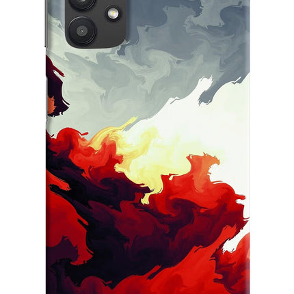 Fire Cloud Samsung M32 5G Hard Case Back Cover by Casekaro