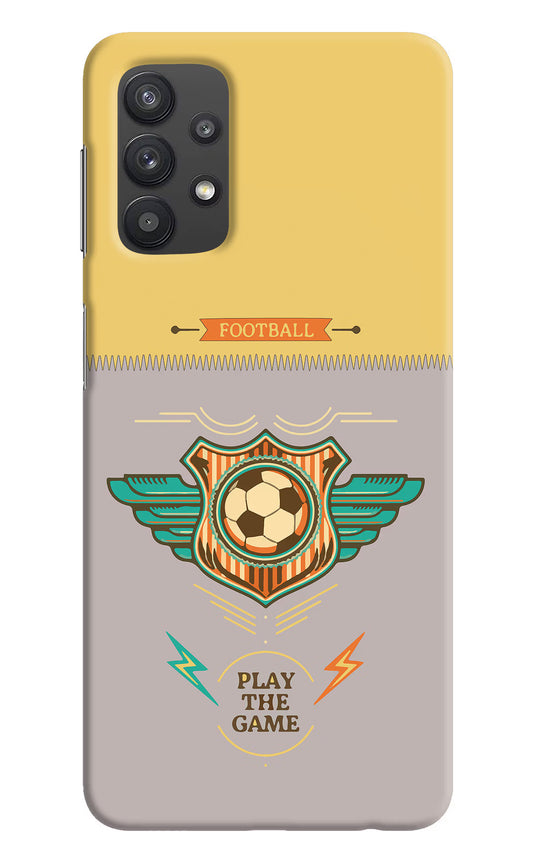 Football Samsung M32 5G Hard Case Back Cover by Casekaro